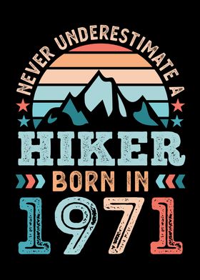 Hiker born in 1971 50th