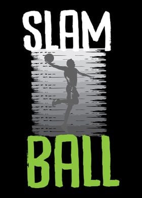 Slam Ball Basketball Playe