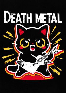 Death metal cat