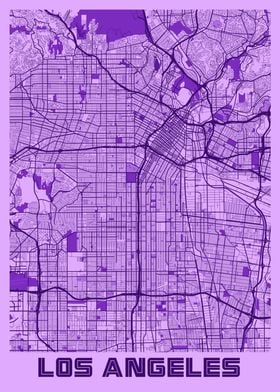 Los Angeles Lavender Map