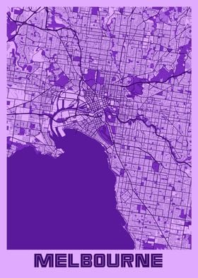 Melbourne Lavender Map