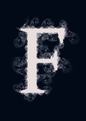 letter f smoke