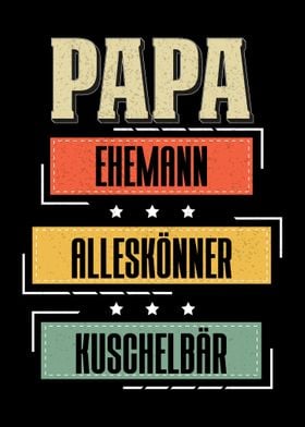 Papa Ehemann Allesknner