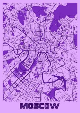 Moscow Lavender Map