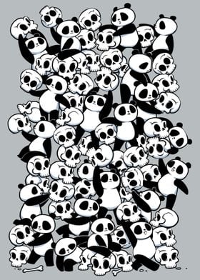 Dia de Los Muertos Panda