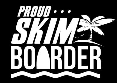 Proud Skimboarder