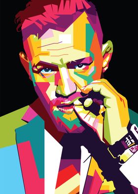 connor mc gregor popart