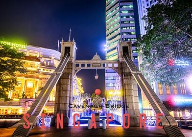 Singapore Cavenagh Bridge