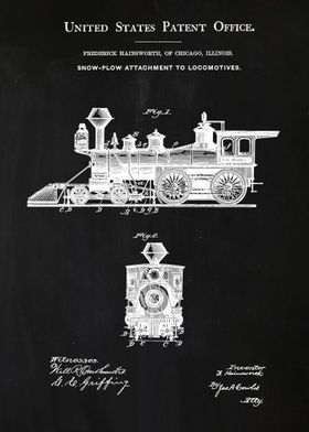 26 Snow Plow Locomotive P