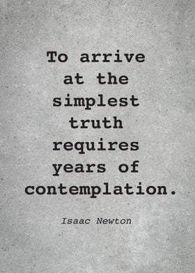 Isaac Newton Quote L020