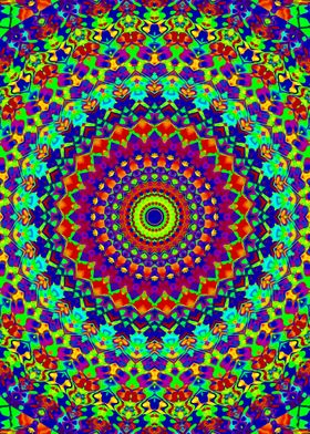 Groovy Hippie Mandala