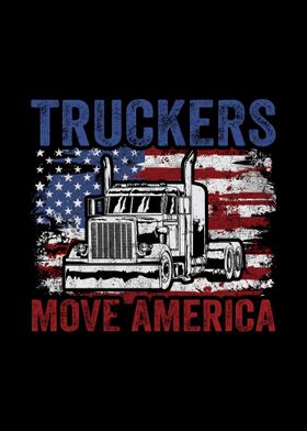 Trucker Truck Driver USA