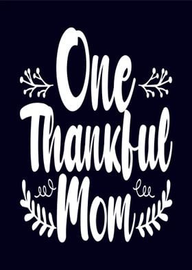 one thankful mom