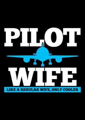 Pilot Wife Airplane Aviati