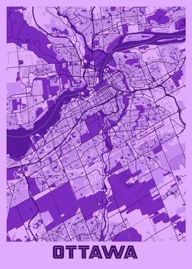 Ottawa Lavender Map