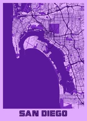 San Diego Lavender Map