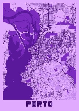 Porto Lavender Map