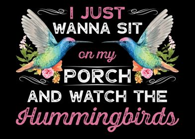 Porch Hummingbirds Bird