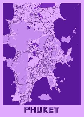 Phuket Lavender Map