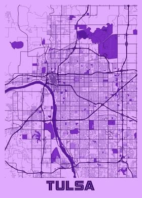 Tulsa Lavender Map