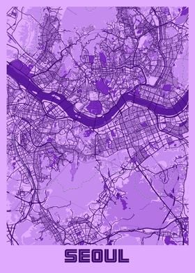 Seoul Lavender Map