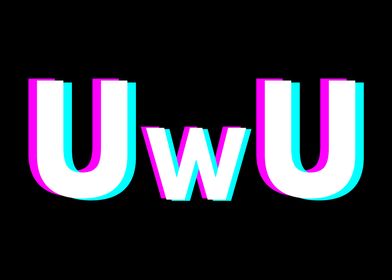 Kawaii UwU Glitch Art