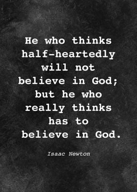 Isaac Newton Quote D016