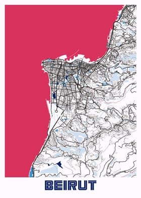 Beirut MilkTea Map