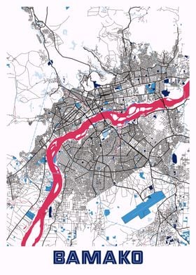 Bamako MilkTea Map