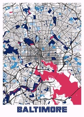 Baltimore MilkTea Map