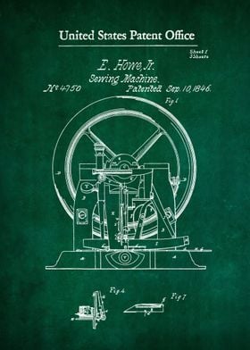 19 Sewing Machine Patent 