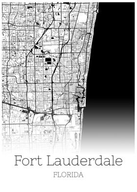 Fort Lauderdale map