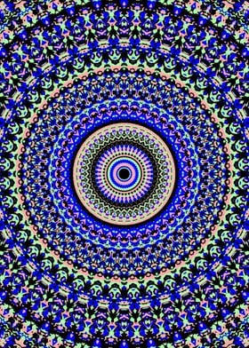 Intricate Colorful Mandala