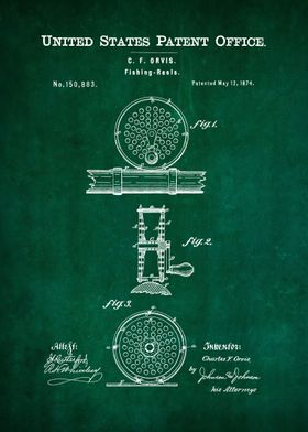 12 Fishing Reels Patent 1