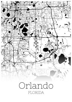 Orlando Florida map