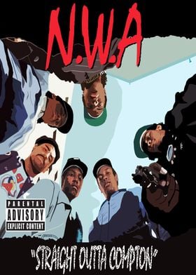 Album Cover Poster Rap Hip Hop, Decoration Pictures Rappers