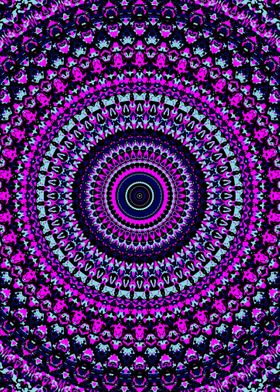 Funky Vivid Mandala