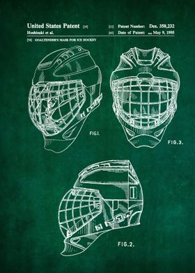 11 Hockey Goaltender Mask
