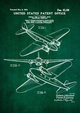 68 Boeing 247 Patent