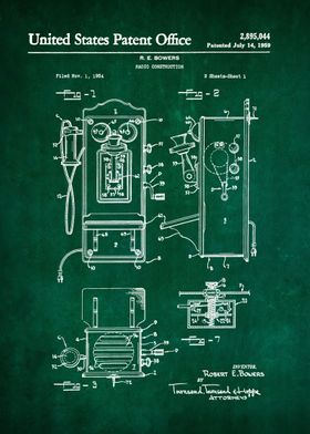 20 Vintage Telephone Pate