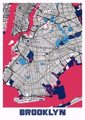 Brooklyn MilkTea Map