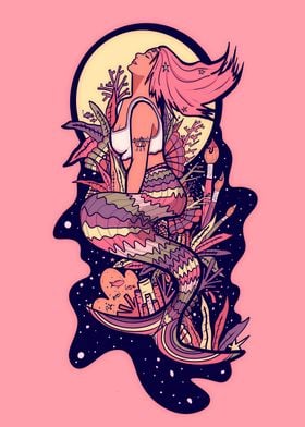 The spring mermaid