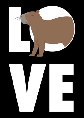 Love Capybara Capybara Ani