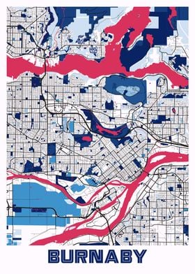 Burnaby MilkTea Map