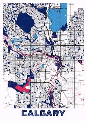 Calgary MilkTea Map