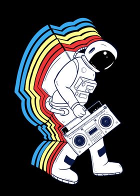 Retro Astronaut