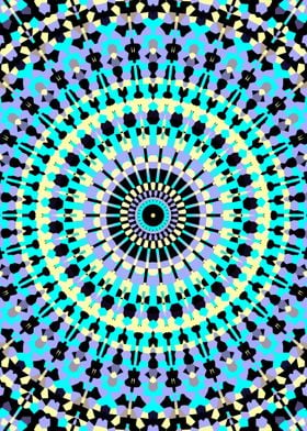 Trippy Groovy Mandala