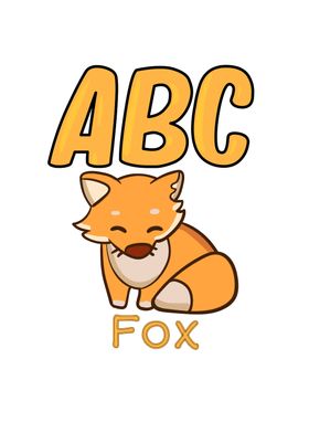 Alphabet ABC Letter Fox