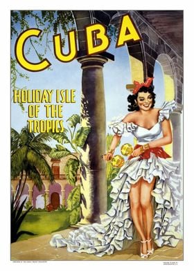 vintage travel poster