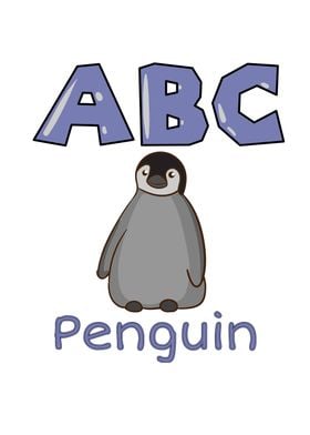 Alphabet ABC Penguin